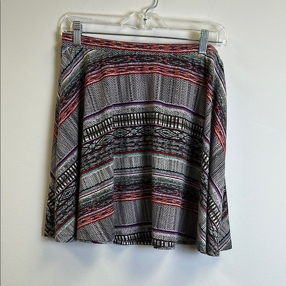Mossimo Women’s Large Multicolor Patterned Skirt